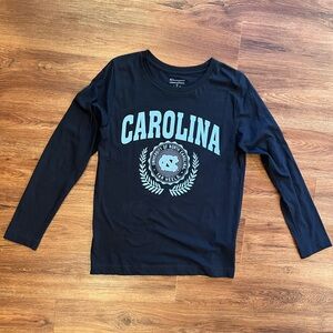 CAROLINA UNC CHAPEL HILL TAR HEELS UNIVERSITY Long Sleeve Shirt Top Women's Med